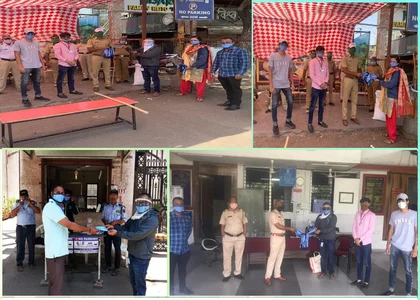 anitizer _ Mask Distribution in Covid-19 Pandemic